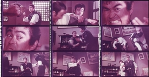 35mm予告フィルム9種×5コマ 「女必殺拳」　⑤　 1974年　千葉真一