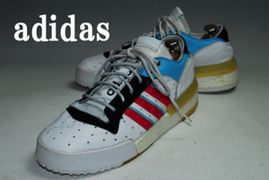 ATX514/最終価格！他でも出品中！早い者勝ち！アディダス/adidas/ ライバル RM/27㎝/白/US9/ロー/良品/存在感抜群！注目の１足！