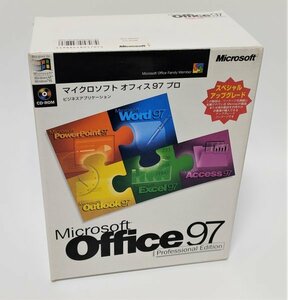 【同梱OK】 Microsoft Office 97 Professional / ワード (ワープロ) / エクセル (表計算) / アクセス ( データベース) / パワーポイント