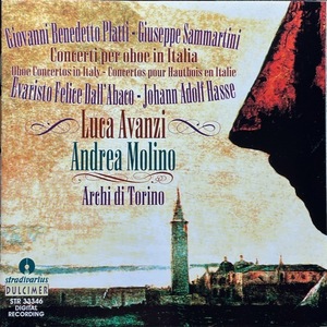 (C26H)☆器楽レア盤/Luca Avanzi/Andorea Molino/Archi di Torino/Concerti per Oboe in Italia(Oboe Concertos in Italy)☆