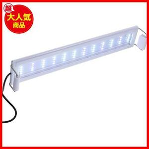 ★GXA400★ 水槽ライト LEDライト 水槽照明 40-50cm水槽対応 白/青 48LED 調節可能 熱帯魚 観賞魚 長寿命 省エネ