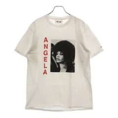 AWAKE (アウェイク) Angela Davis Tee アンジェラデイヴィス 半袖Tシャツ ホワイト