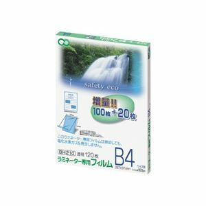 【新品】アスカ ラミネーター専用フィルム B4 100μ BH210 1セット(600枚：120枚×5パック)