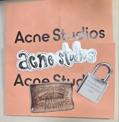 acne studios アクネストゥディオズ ショッパー ステッカー 紙袋