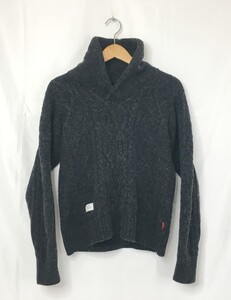 WTAPS ダブルタップス NORDIC/SWEATER ノルディックカーブルセーター ニット 092MADT-KNM06 サイズ：M カラー：グレー