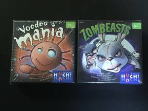 ●アナログゲーム『Voodoo mania』『ZOMBEASTS』輸入版／2個セット