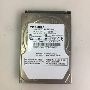 □11228時間 TOSHIBA MK3275GSX 2.5インチHDD 『正常判定』320GB