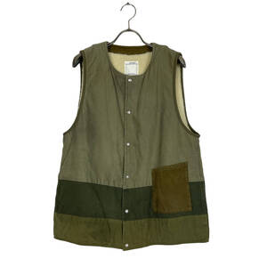 【20%OFF】VISVIM(ビズビム) SHEEPSKIN VEST 19AW (khaki)