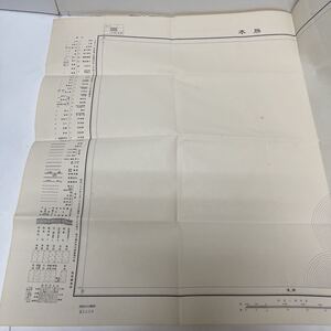 古地図 地形図 五万分之一 地理調査所 昭和28年応急修正 昭和29年発行 勝本 長崎県 玄界灘