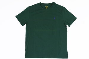 新品 アウトレット k181 Mサイズ メンズ Tシャツ 緑 クルーネック polo ralph lauren ポロ ラルフ ローレン チャコールグレー