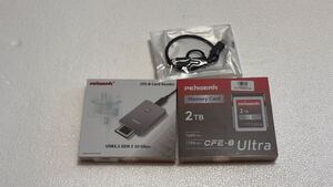 【新品未開封】CFExpress Type B 2TB Pergear 3.1 GENカードリーダーセット