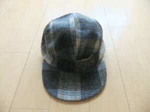 MADE IN USA GOORIN BROTHERS WOOL CAP アメリカ製 ウール　帽子　青灰黒