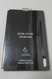 【未使用】Samsung Galaxy Tab S8/S8 5G/S7/S7 5G BOOK COVER KEYBOARD 純正ブックカバーキーボード US English