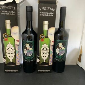 1円スタート リキュール ABSINTHE 古酒 箱付き 700ml 45% 未開栓　K3180