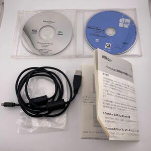 Nikon View 4COOLPIX JPN Version 4.2.0 CD-ROM Reference Manual CD ケーブル 【S82110-1111】