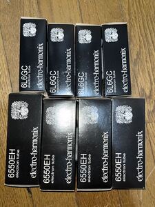 中古　真空管　合計24本　6L6 6550 EL34 electro harmonix Groove Tubes エレクトロハーモニクス　グルーヴチューブ