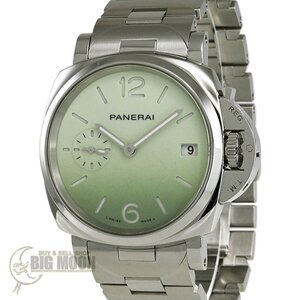 ☆SALE☆【国内正規】パネライ ルミノール ドゥエ パステロ 38mm　PAM01311 自動巻 SS パステルライトグリーン グラデーション