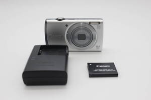 良品 Canon Powershot A3500 シルバー バッテリーチャージャー付き！