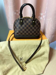 LOUIS VUITTON ルイヴィトン ダミエ アルマBB ハンドバッグ 2way