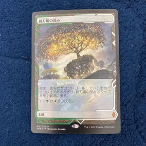 ○Magic The Gathering MTG 剃刀境の茂み 日本語版　foil　ZNE015/030