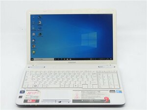 中古/15.6型/ノートPC/Win10/爆速新品SSD256/4GB/i5-M450/TOSHIBA　EX/56MWHKS　新品無線マウス　　office20121搭載