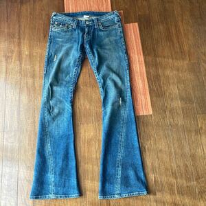 TRUE RELIGION トゥルーレリジョン ブーツカットデニムパンツ　メンズ28インチ ジーンズ