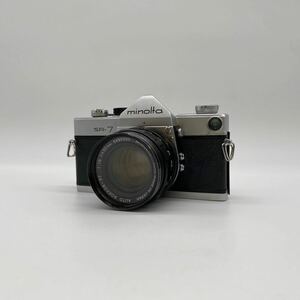 ☆【売り切り】minolta/ミノルタ フィルムカメラ SR-7 LENS AUTO ROKKOR-PF f1.8 f=55mm 