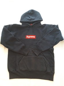 【送料無料】SUPREME 2001年代官山シュプリーム購入　100％正規品 カナダ製 Box Logo　ボックスロゴパーカー サイズLarge　即完売