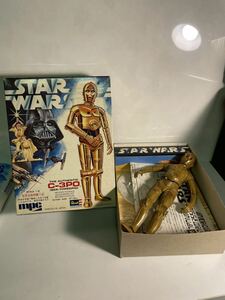 スター・ウォーズ　Ｃ-３ＰＯ完成品　当時物　プラモデル　8分の1スケール 箱＆説明書付き　タカラ　昭和レトロ　1977年　starwars