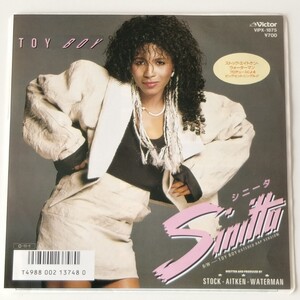 【7inch】シニータ/トイ・ボーイ(VIPX-1875)SINITTA/TOY BOY/DISCO/Hi-NRG/ハイエナジー/SAWストック・エイトキン・ウォーターマン