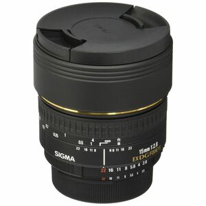 SIGMA 単焦点魚眼レンズ 15mm F2.8 EX DG DIAGONAL FISHEYE ニコン用 対角線魚眼 フルサイズ対応 476