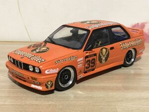 送料無料　1/18 ミニチャンプス BMW M3 イェーガーマイスター レーシングカー ミニカーMINICHAMPS Jagermeister RACING CAR