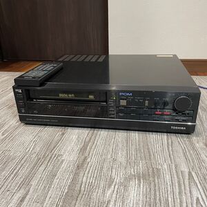 TOSHIBA 東芝 カセットVTR A-900PCM リモコン RM301 付属