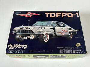 ⑮j411◆ウルトラセブン◆TDF PO-1 ポインター 1/32 ウルトラ警備隊 MASTER/マスター プラモデル 模型 未組立