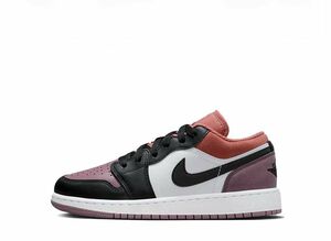 Nike GS Air Jordan 1 Low SE "White/Sky J Orange/Sky J Mauve/Black" 22.5cm FB9908-102