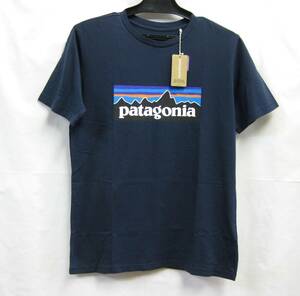 パタゴニア☆ボーイズ リジェネラティブ オーガニック サーティファイド コットン P-6ロゴ Tシャツ ( NENA / XXL:16-18