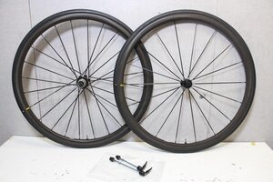 ○MAVIC マビック KSYRIUM PRO CARBON SL UST RIM シマノフリー 11/12s対応 クリンチャー チューブレス カーボンホイールセット 美品