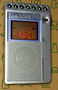 ICF-R350 SONY 美品 受信確認済 完動品 ワイドFM AM FM ラジオ 通勤 防災 ジョギング 散歩 競馬 野球 ハイキング 登山 山ラジオ 271157