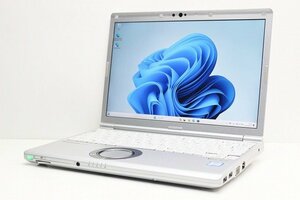 1円スタート ノートパソコン Windows11 Panasonic レッツノート CF-SV7 メモリ8GB 第8世代 Core i5 SSD256GB Windows10 12.1 カメラ