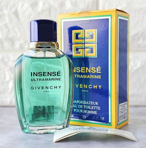 ★GIVENCHY ジバンシー ジバンシイ/ULTRAMARINE ウルトラマリン★50ml・EDT・USED・金具にやや難あり★