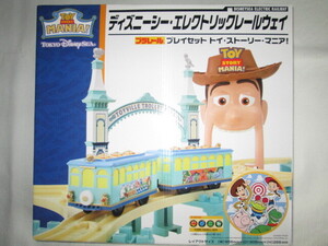 ★新品 TDR 東京ディズニーリゾート限定 ディズニーシー・エレクトリックレールウェイ プラレールプレイセット トイ・ストーリー・マニア★