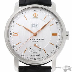 BAUME＆MERCIER ボーム＆メルシエ クラシマ スモールコンプリケーション オートマチック M0A10142 SS メンズ 時計 2110426