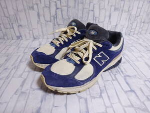 new balance M2002RG スニーカー アイボリー ネイビー 紺 メンズ 26.5cm US8.5 ニューバランス