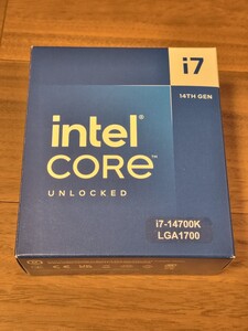 Intel CPU i7-14700K BOX 不具合なし 保証あり