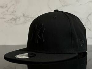 【未使用品】397KB★NEW ERA ニューエラ 9FIFTY×MLB ニューヨーク・ヤンキース New York Yankees コラボ フラットキャップ《FREEサイズ》