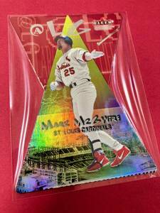 Mark McGwire 2001 Fleer Genuine @LG 3 of 15 Cardinals