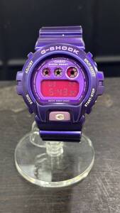 Jan.14 動作品 CASIO G-SHOCK DW-6900CC-6 Crazy Colors クレイジーカラーズ パープル DHDA