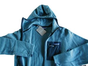 【未使用S】パタゴニア M’s R1エア・フルジップ・フーディ■ patagonia Nouveau Green (NUVG) ■