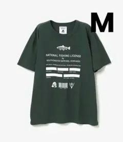 【新品未使用：M 】 タコマフジレコード FISHING LICENSE TEE