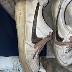 Nike Air Force 1 ホワイト/ブラウン